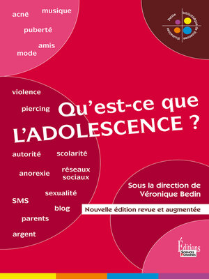 cover image of Qu'est-ce que l'adolescence ?